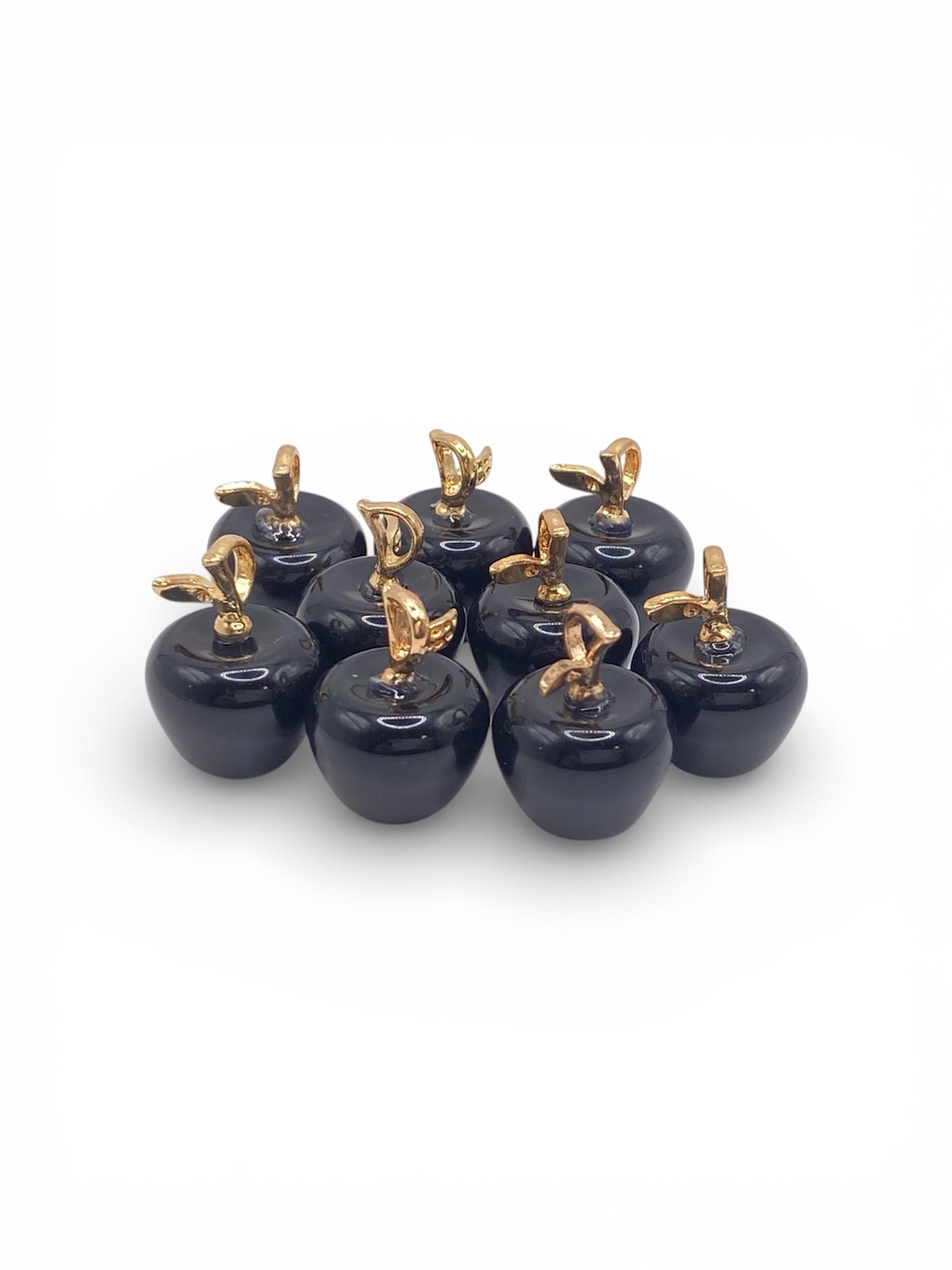 PENDENTIF POMME - ONYX