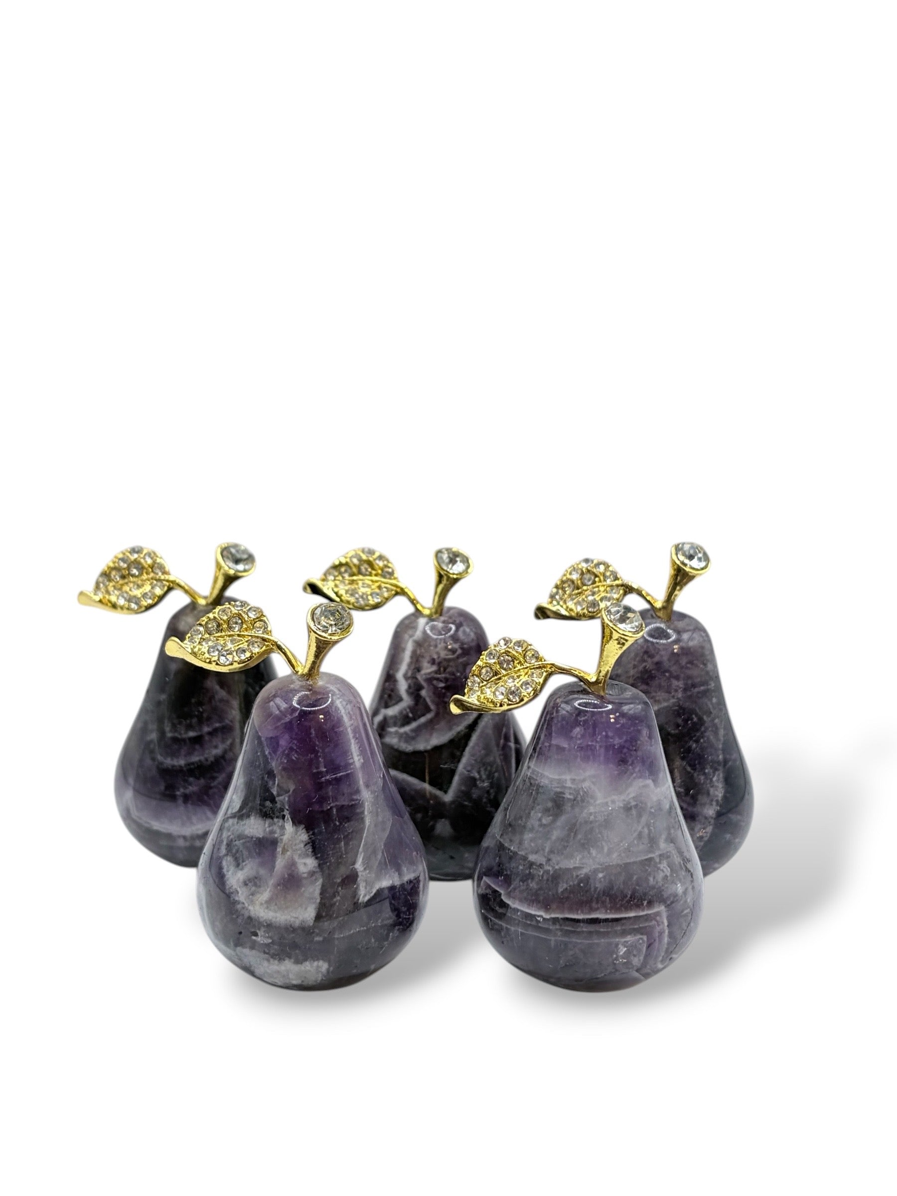 POIRE DECORATIVE 4.5CM - AMETHYSTE