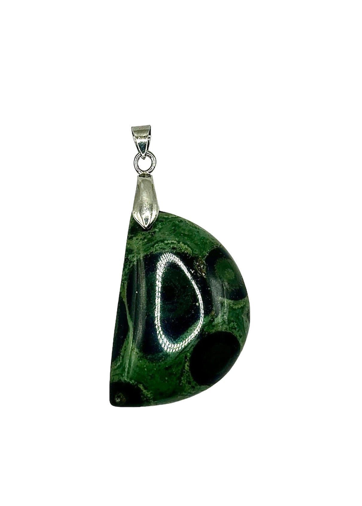 PENDENTIF MADAGASCAR JASPE KAMBABA (la pièce)