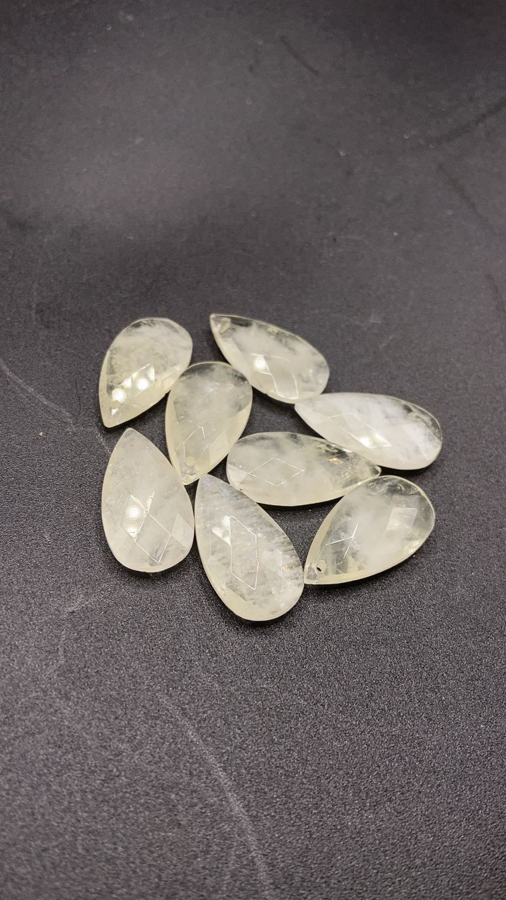 PENDENTIF FACETTÉ CITRINE
