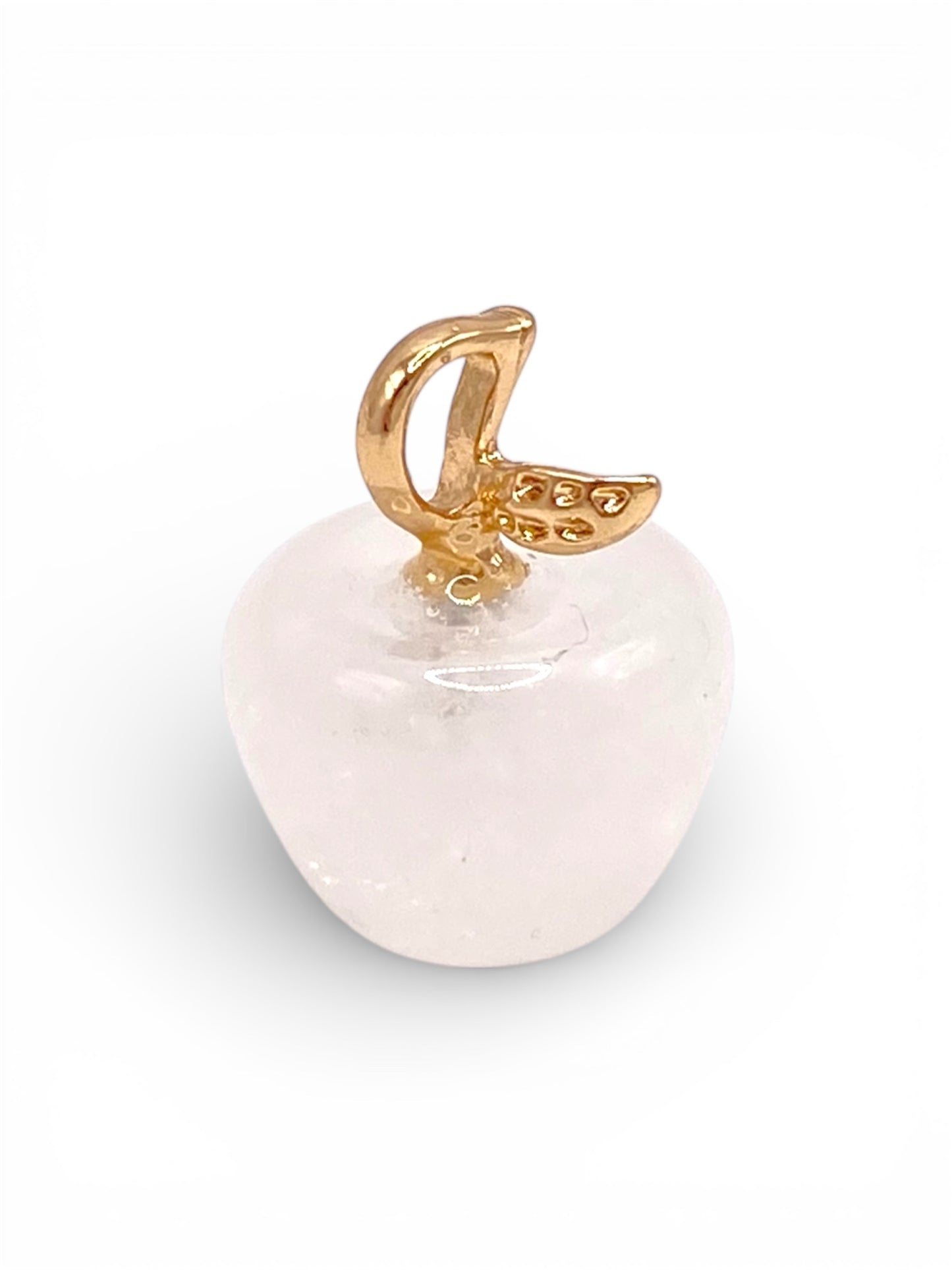 PENDENTIF POMME - CRISTAL DE ROCHE
