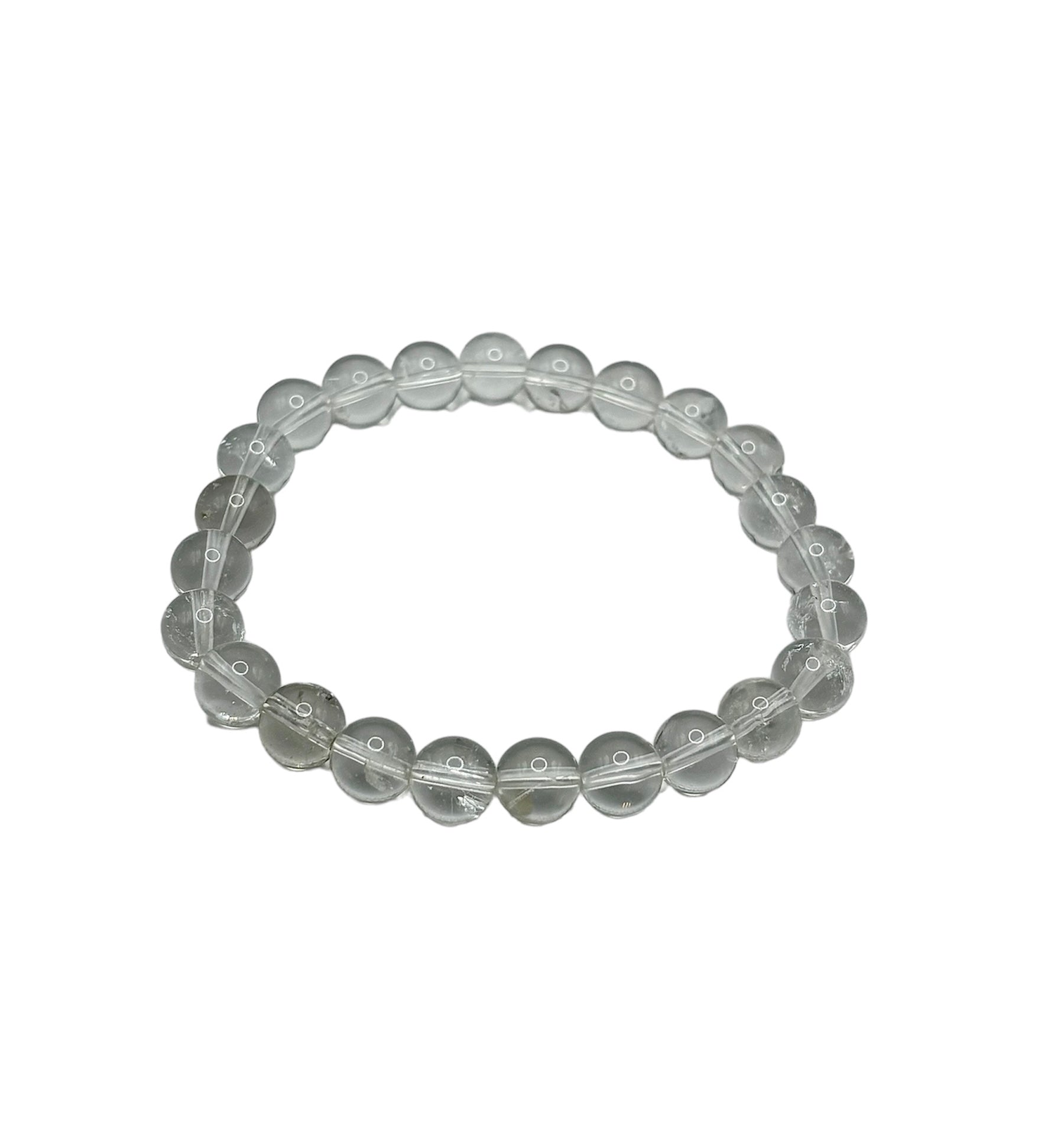 BRACELET 8MM CRISTAL DE ROCHE QUALITÉ SUPER EXTRA (la pièce)