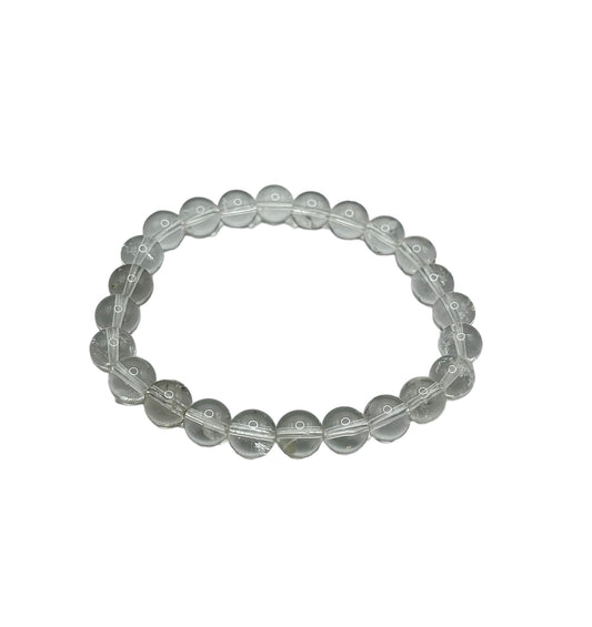 BRACELET 8MM CRISTAL DE ROCHE QUALITÉ SUPER EXTRA (la pièce)