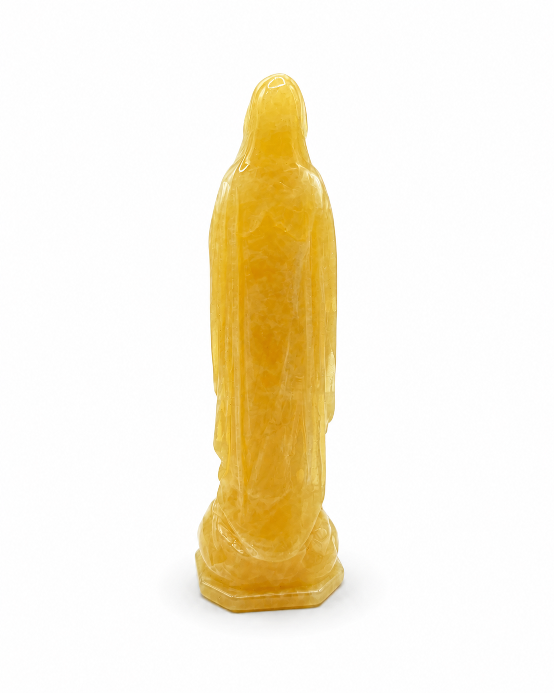 Vierge Marie en prière - Jade Jaune