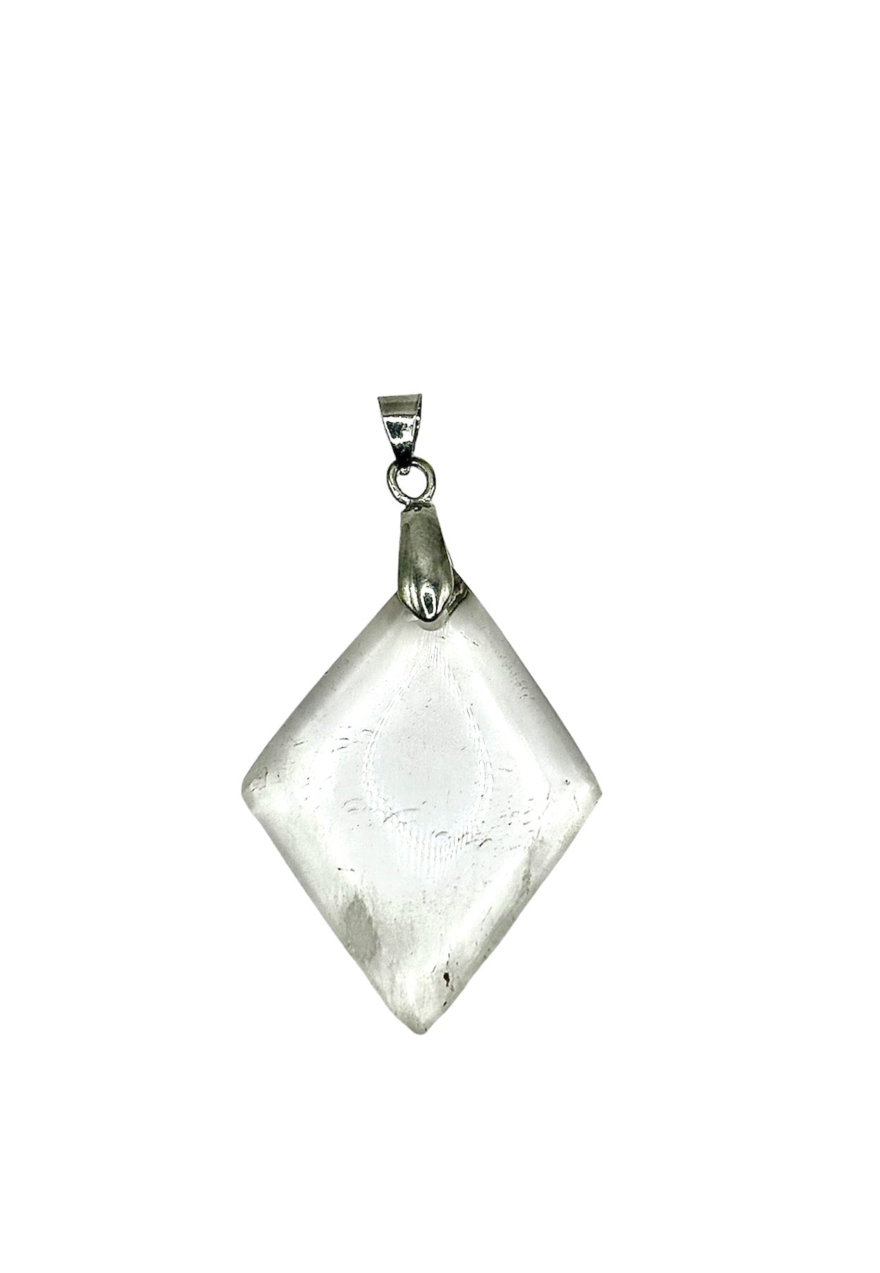 PENDENTIF MADAGASCAR CRISTAL DE ROCHE (la pièce)