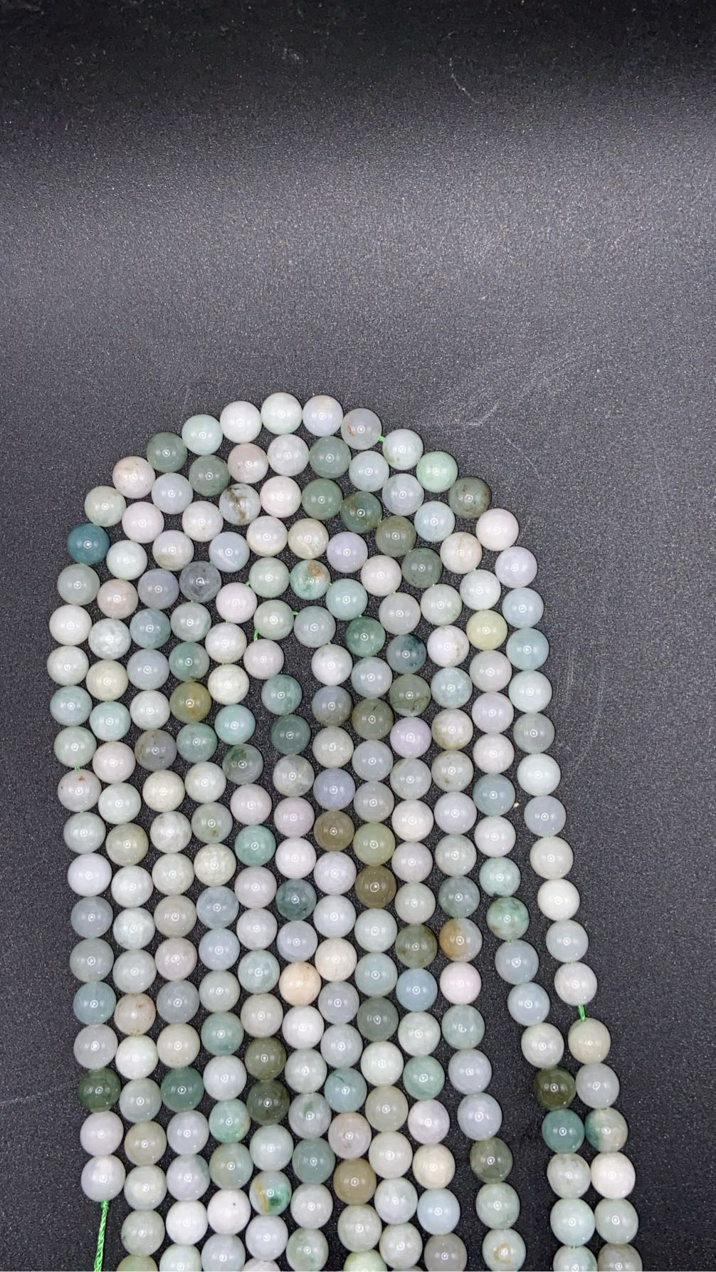 FIL DE PERLE JADE DE BIRMANIE - 8mm