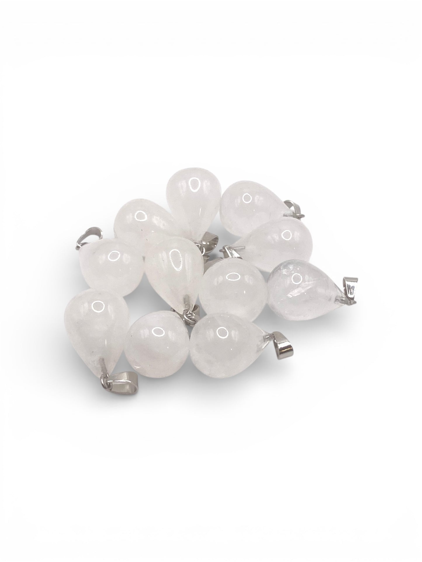 PENDENTIF GOUTTE 3D - CRISTAL DE ROCHE