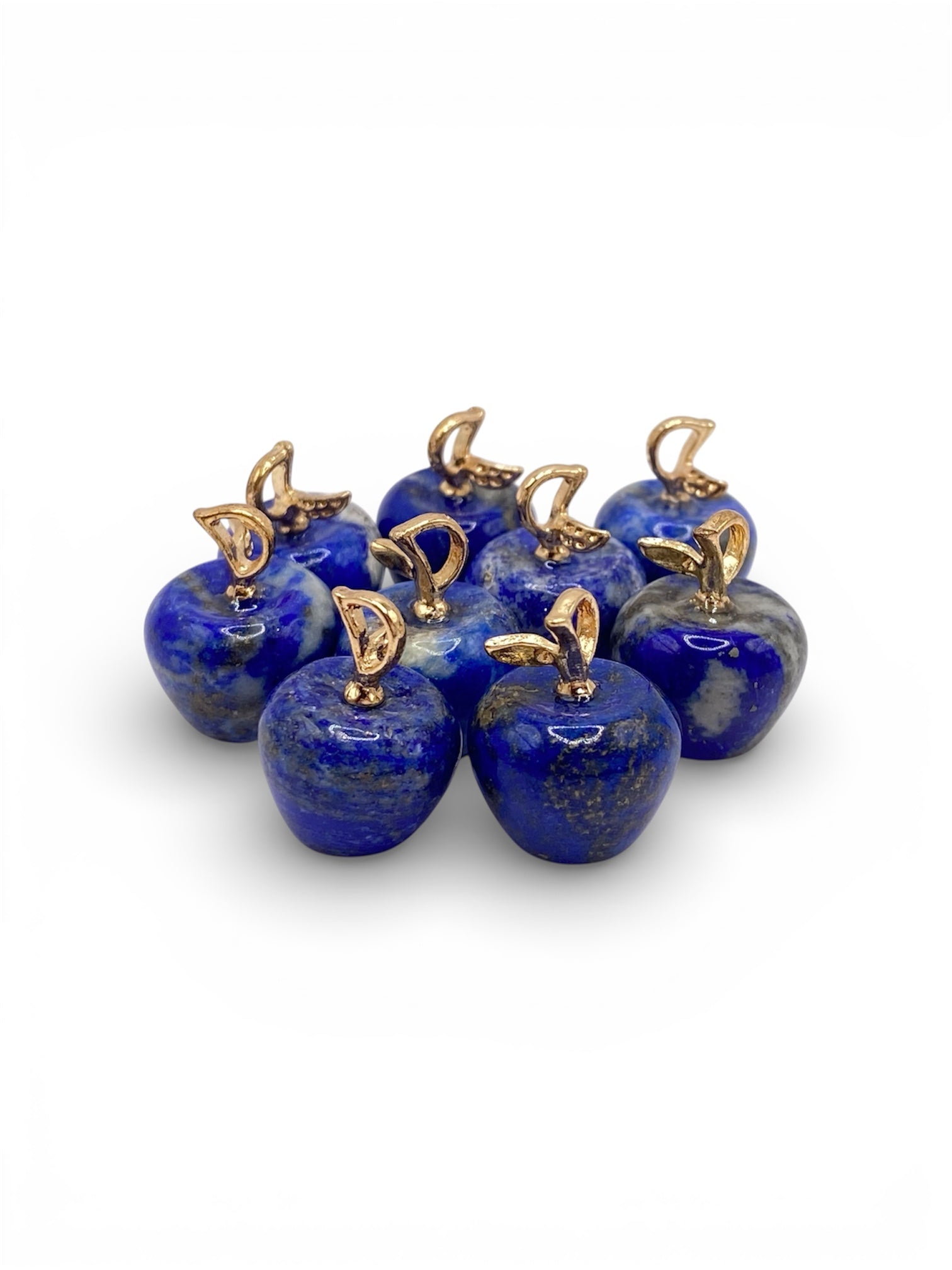 PENDENTIF POMME - LAPIS LAZULI