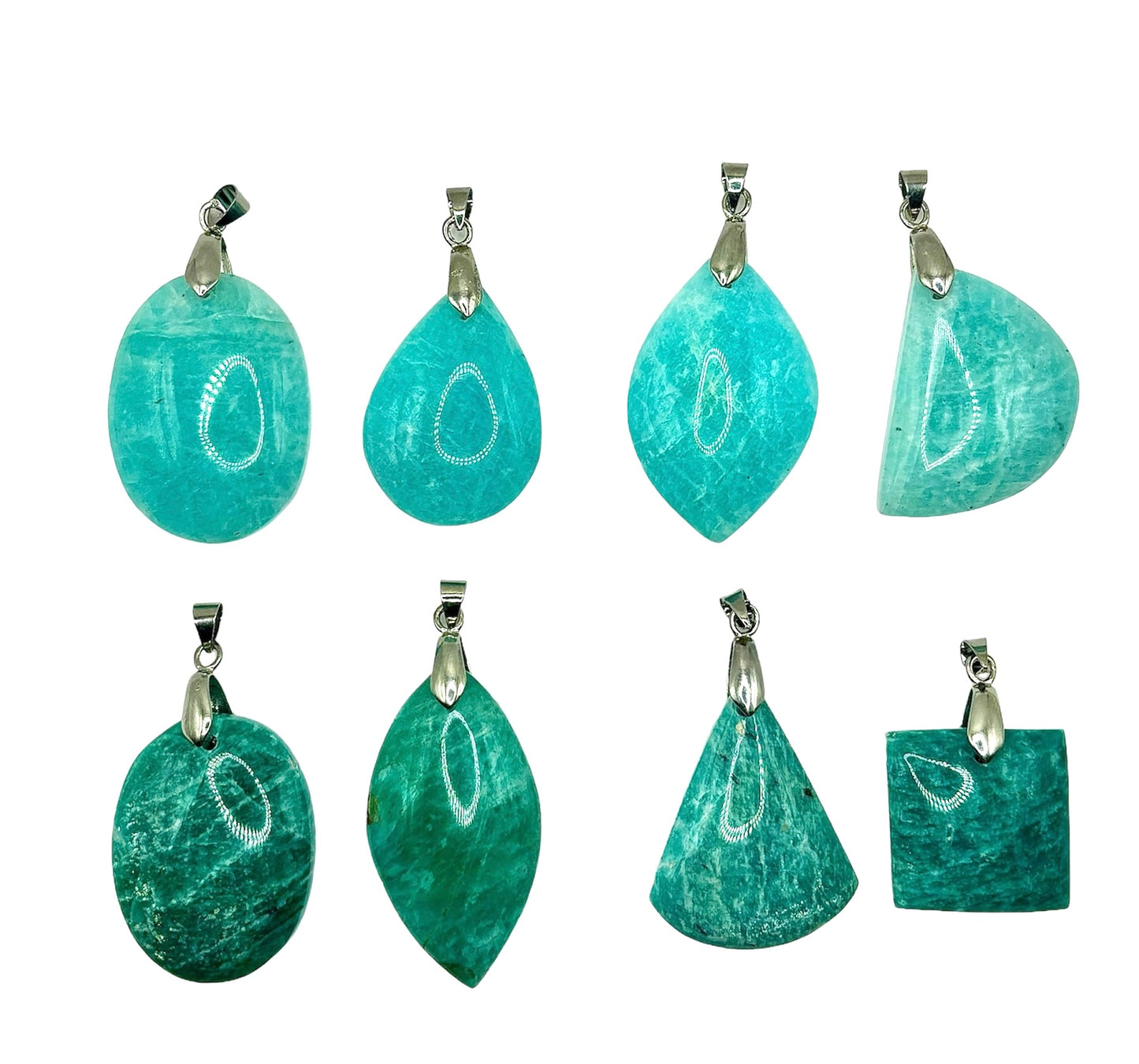 PENDENTIF MADAGASCAR AMAZONITE (la pièce)