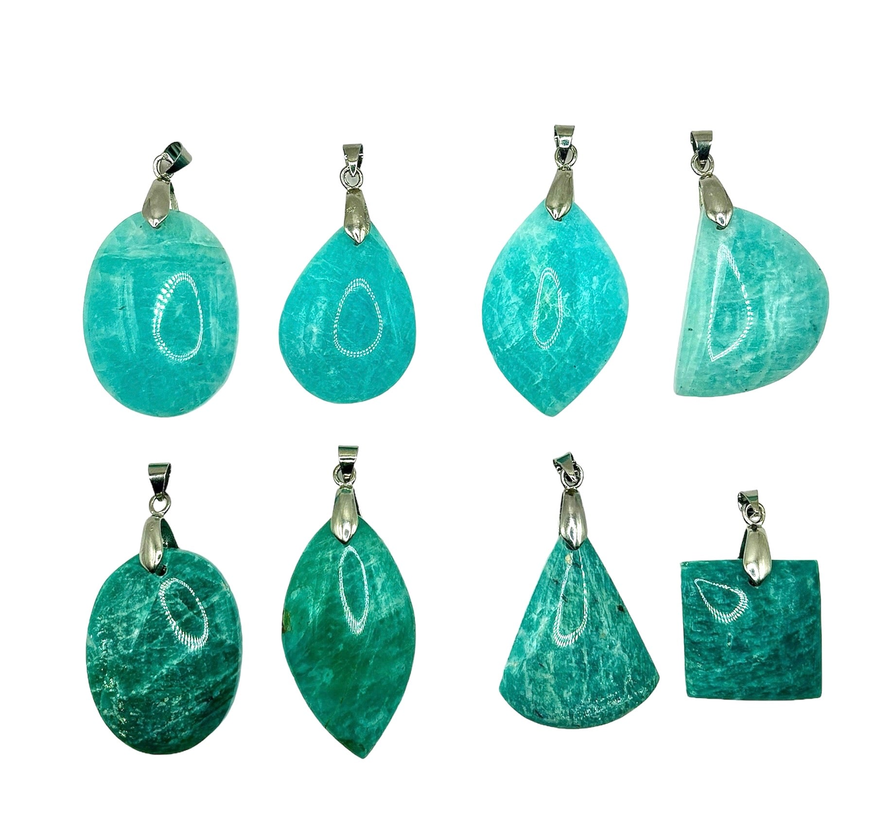 PENDENTIF MADAGASCAR AMAZONITE (la pièce)
