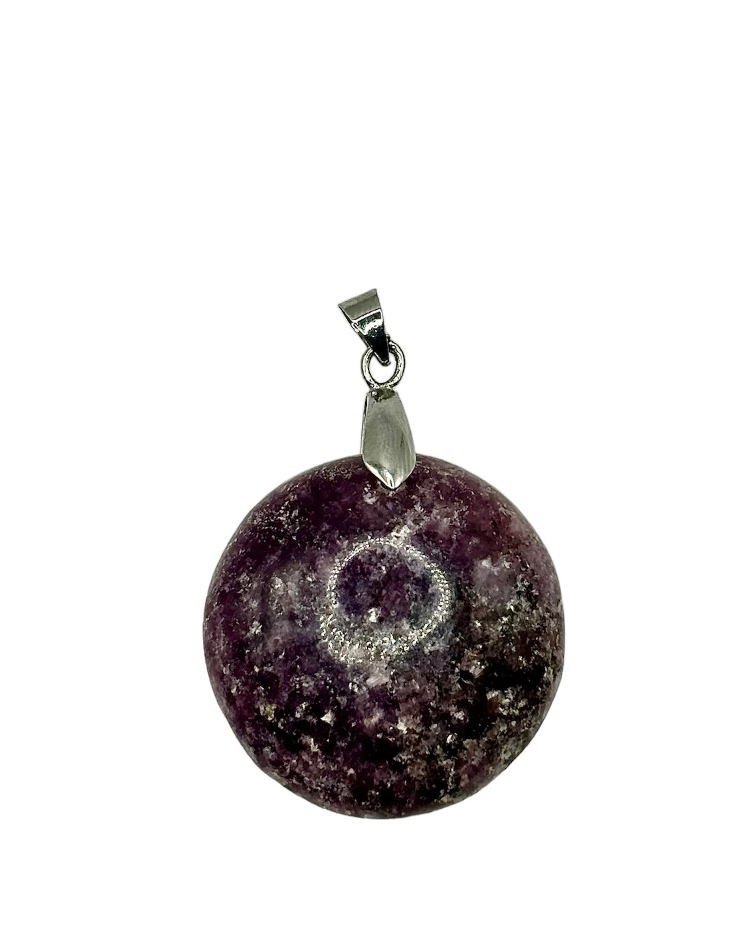 PENDENTIF LÉPIDOLITE  (la pièce)