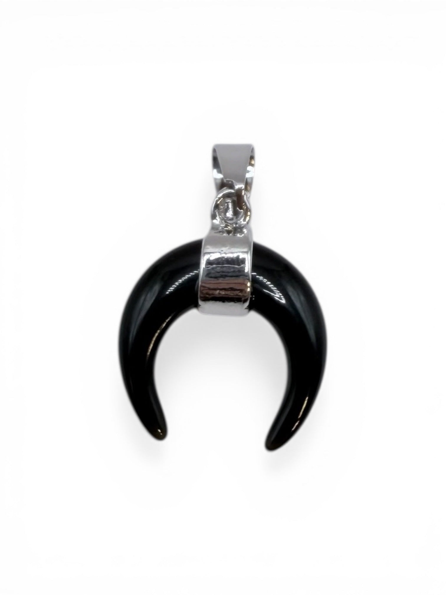 PENDENTIF CORNE - ONYX