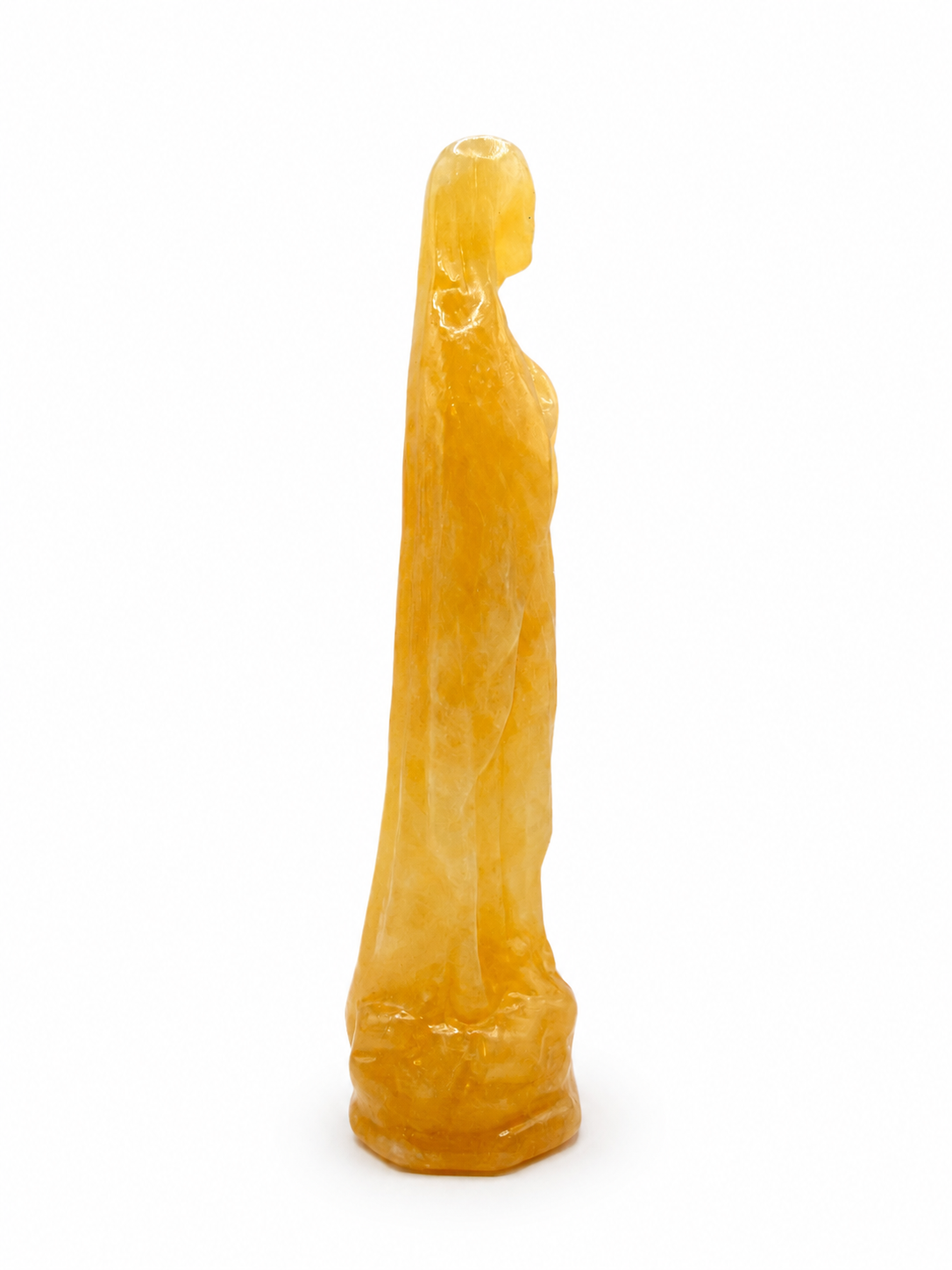Vierge Marie en prière - Jade Jaune