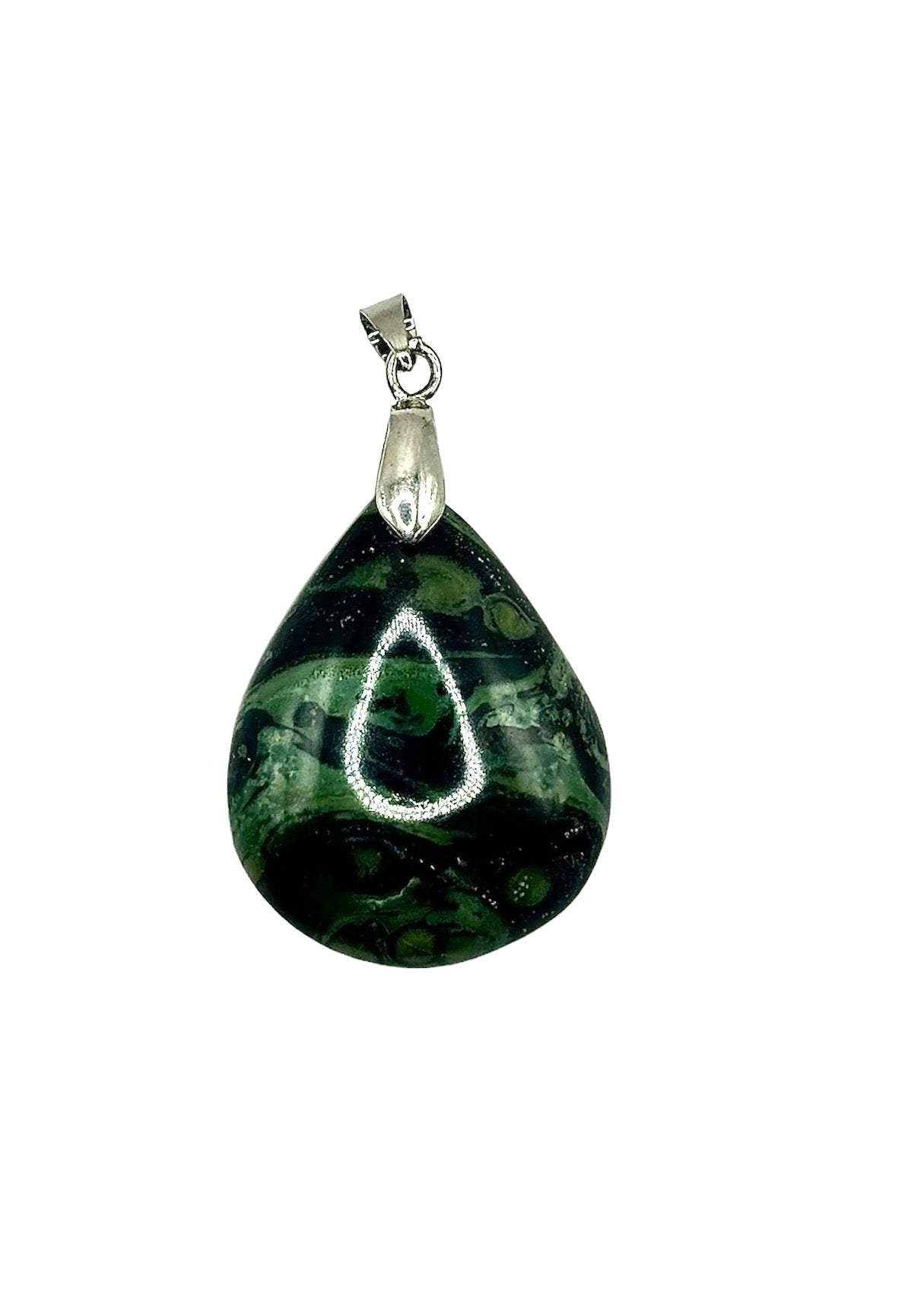 PENDENTIF MADAGASCAR JASPE KAMBABA (la pièce)