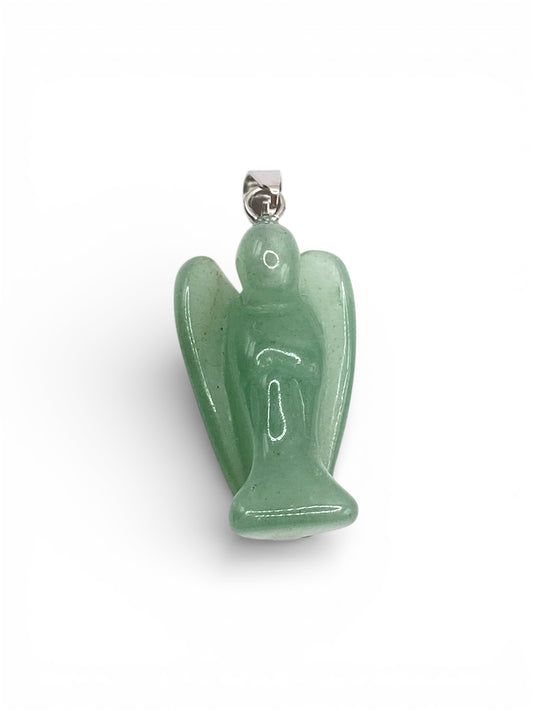 PENDENTIF ANGE - AVENTURINE