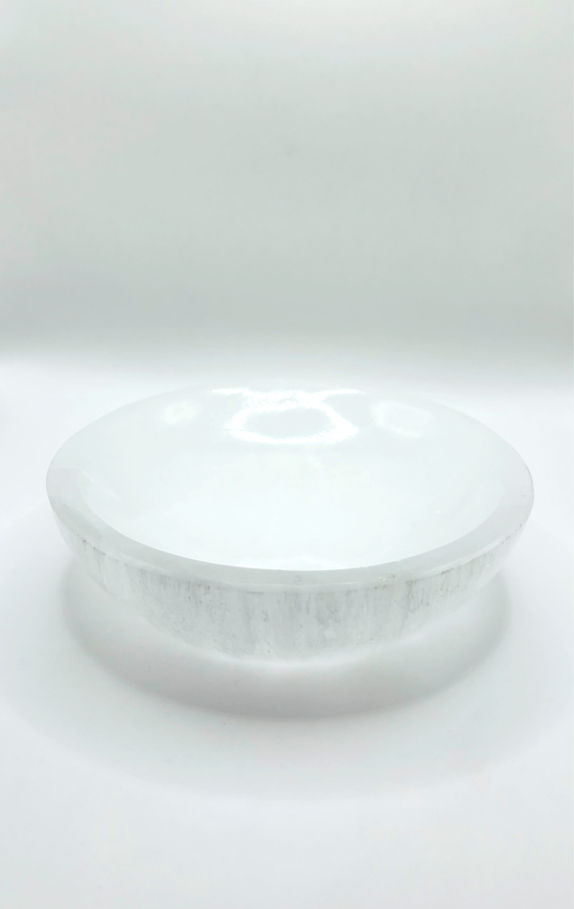 BOL 12 CM SÉLÉNITE BLANCHE